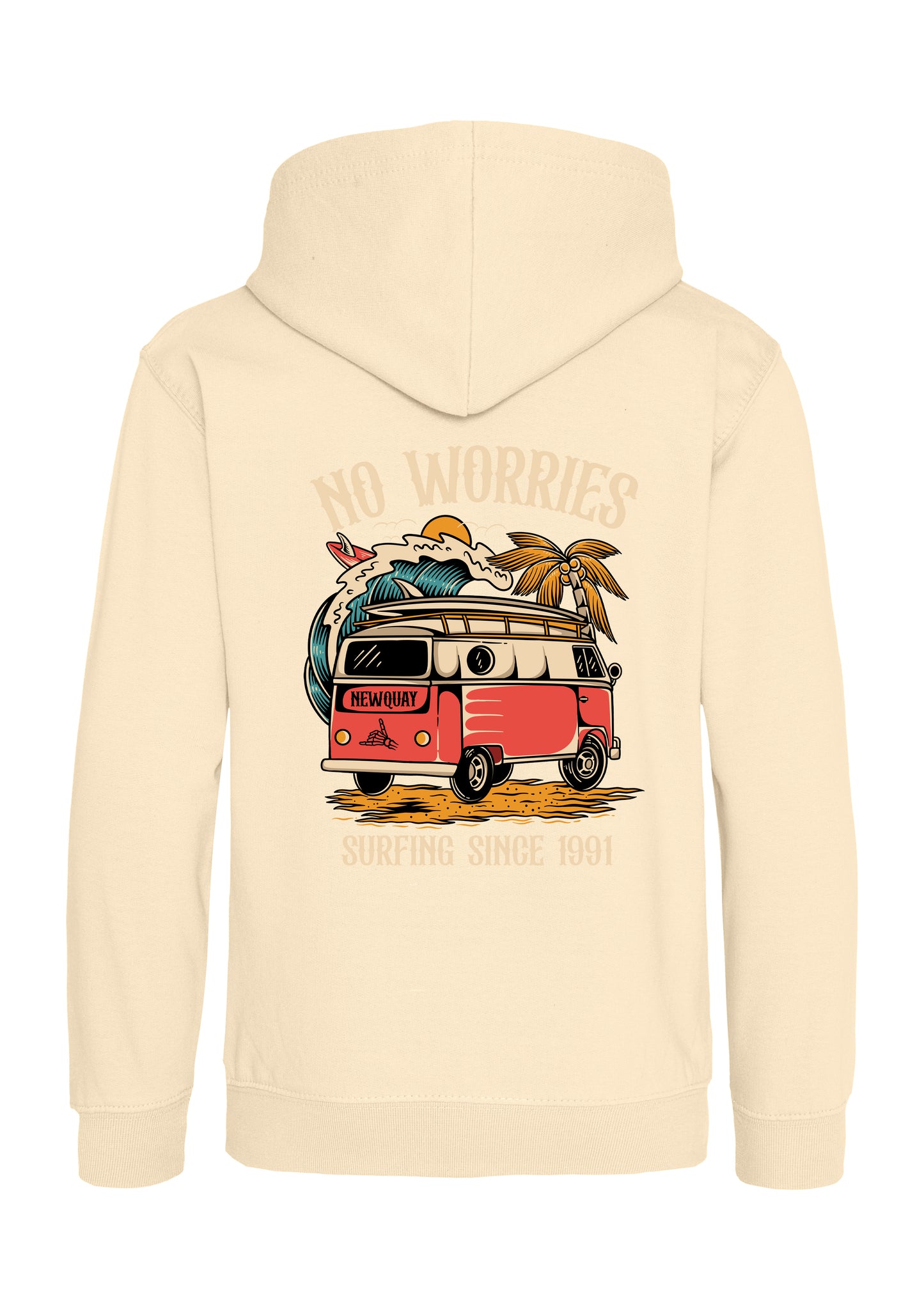 Kids Red Van Hoodie