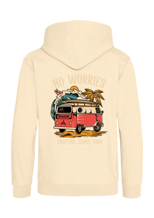 Kids Red Van Hoodie