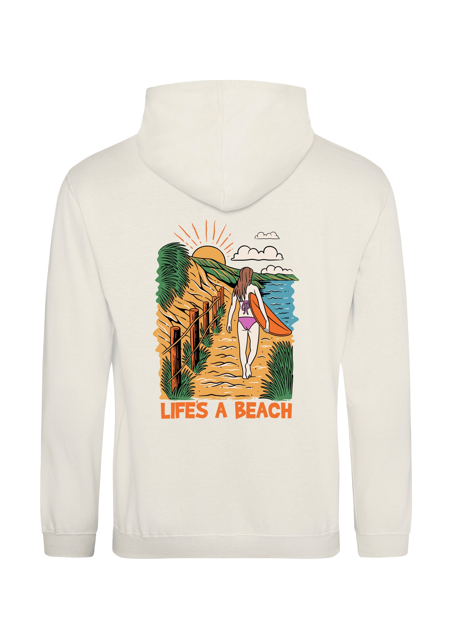 Adults Life's a Beach Hoodie