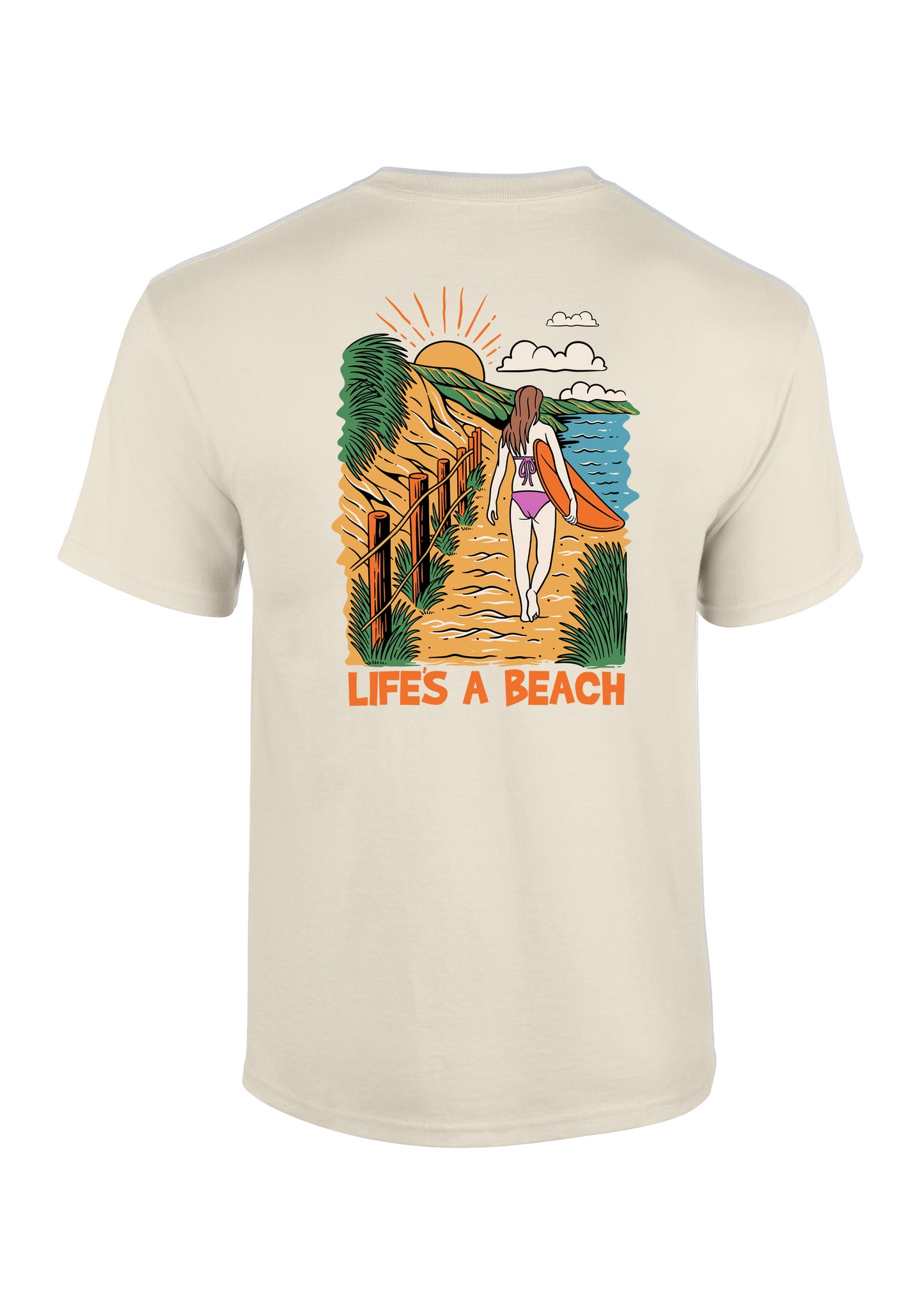 Adults Life's a Beach T-Shirt