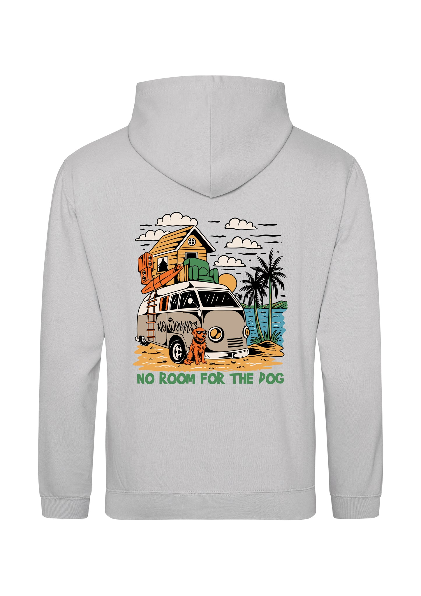 Adults No Room for the Dog Hoodie