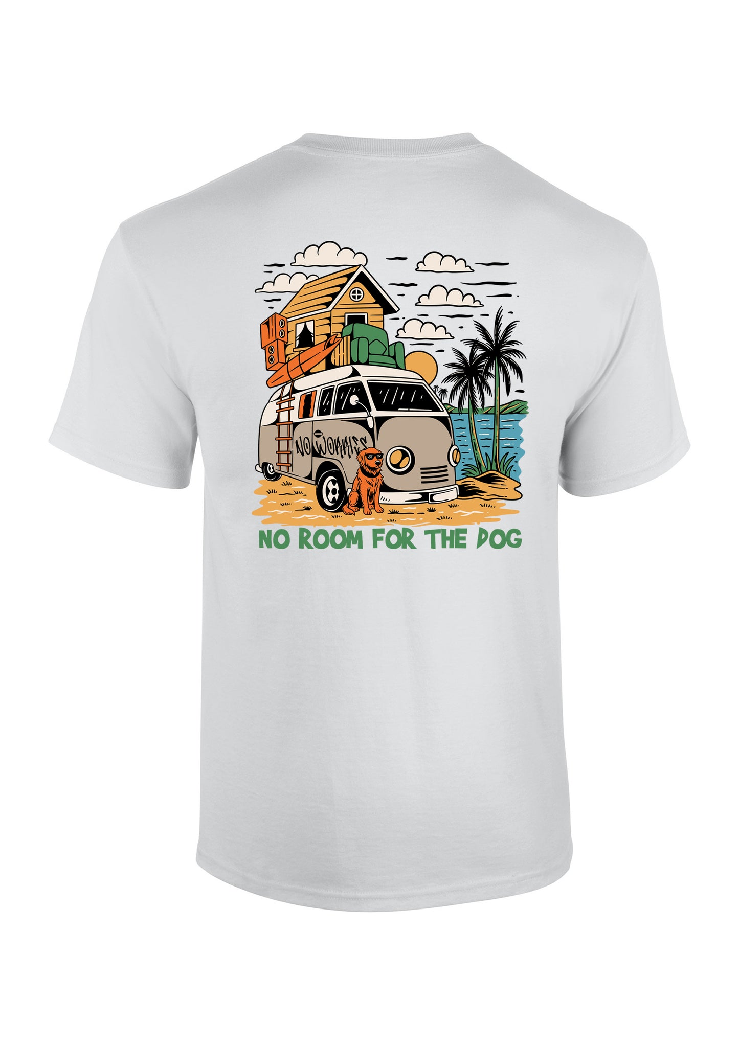 Adults No Room For The Dog T-Shirt