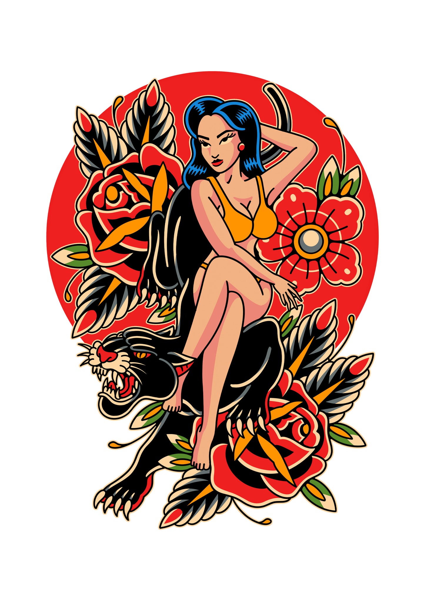 Adults Lady Panther T-Shirt