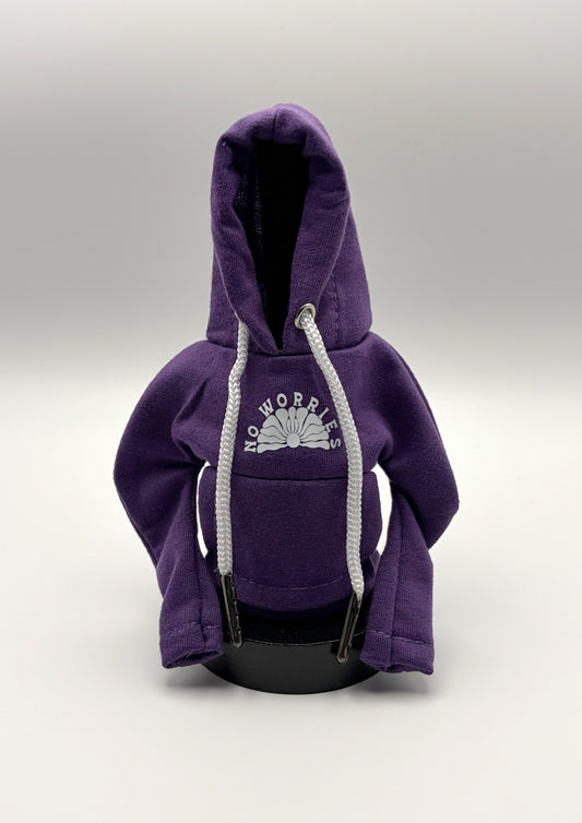 Mini Gear Knob Hoodie - Sun - Purple