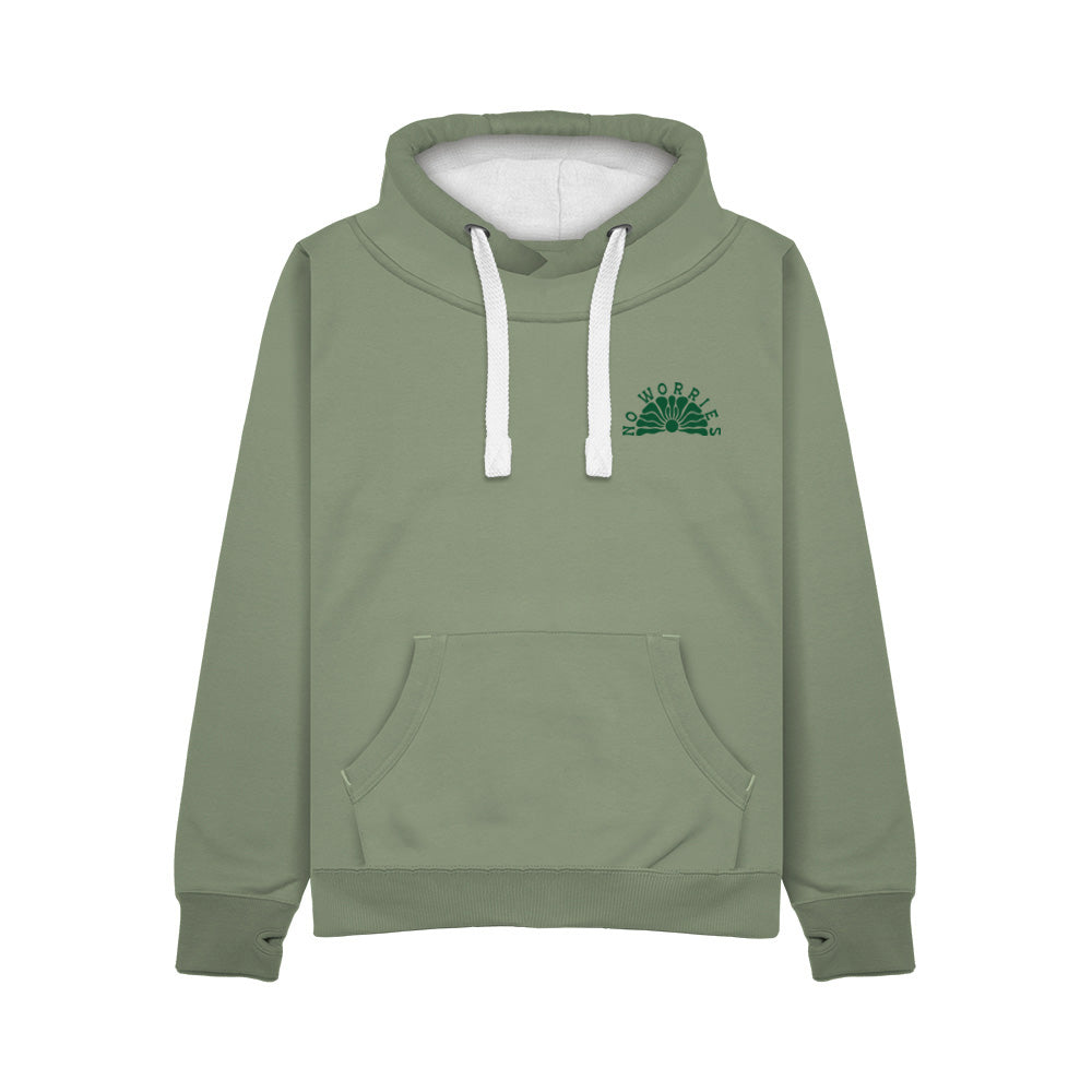 Ultra Premium Surf Shop Hoodie -Pistachio – NoWorriesSurfCo