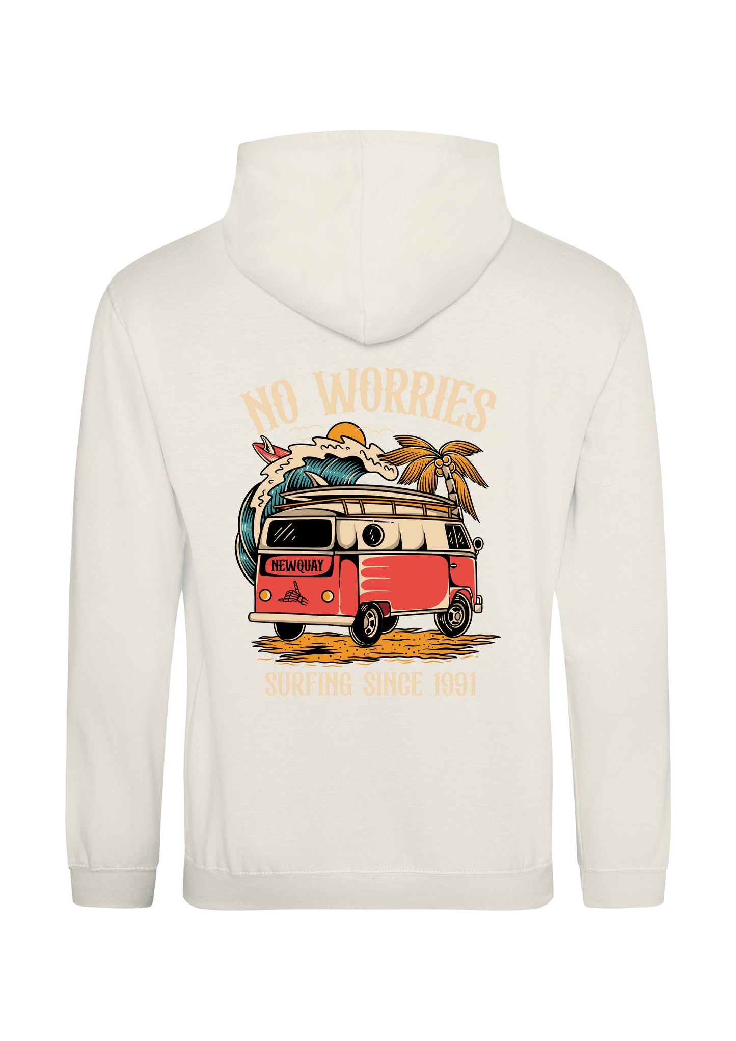 Adults Red Van Hoodie