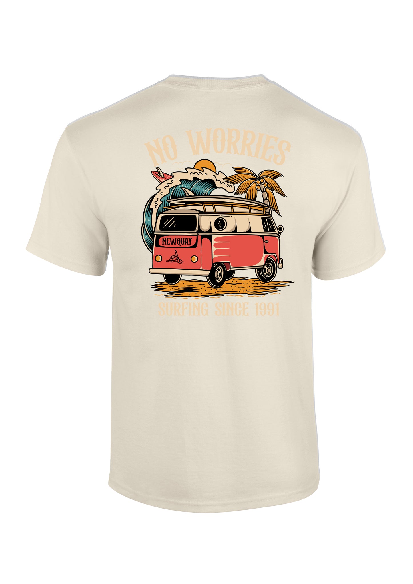 Adults Red Van T-Shirt