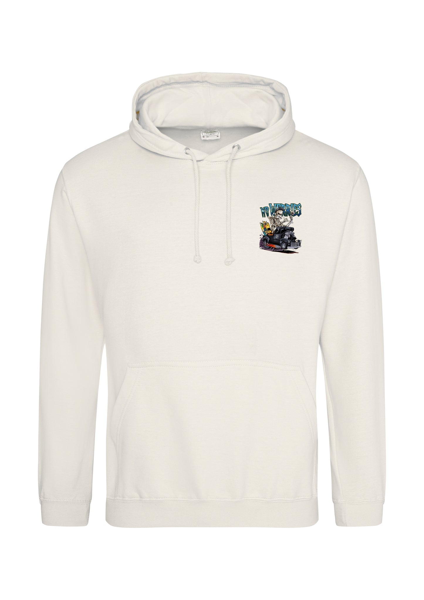 Adults Skull Racer Hoodie