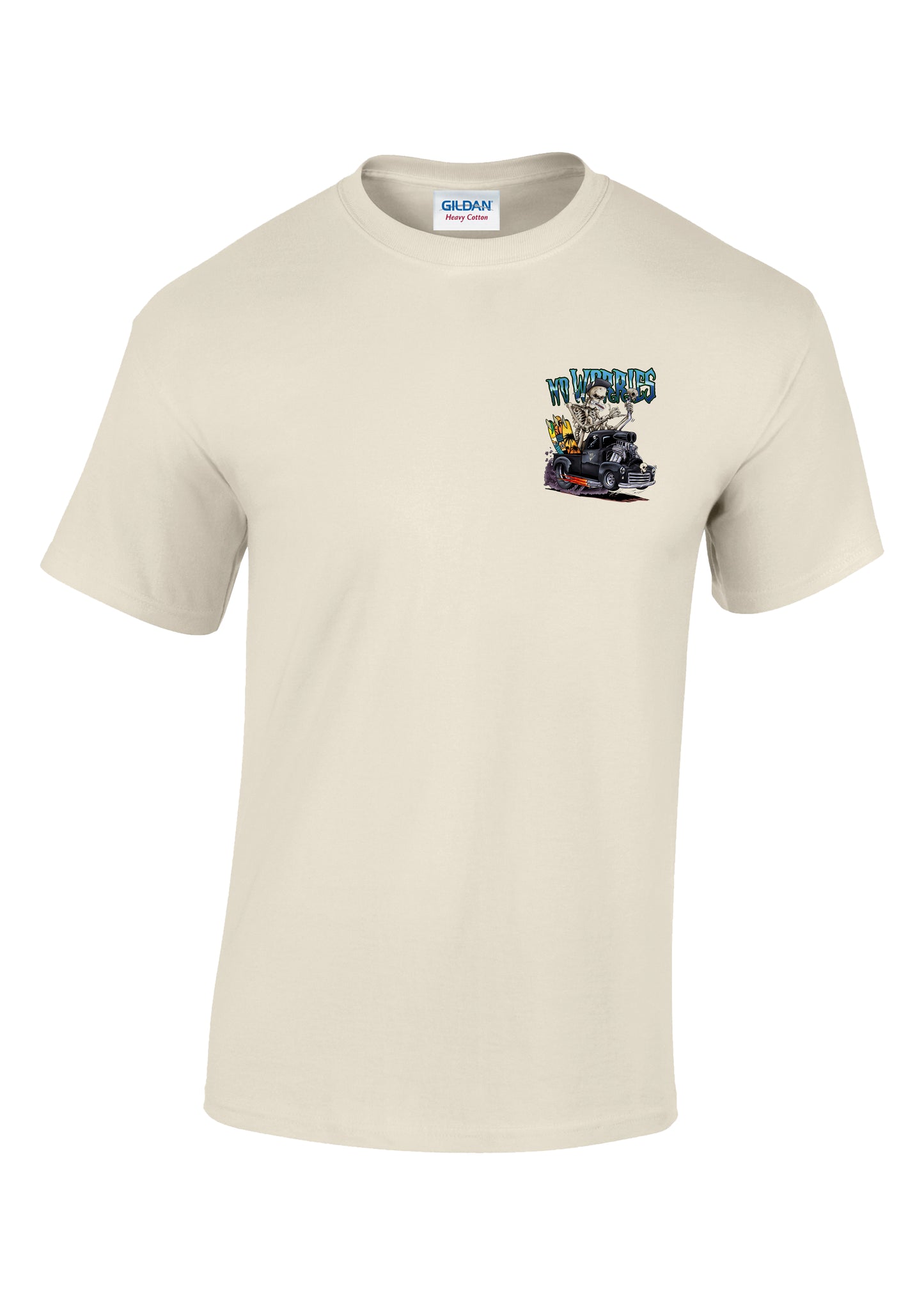 Adults Skull Racer T-Shirt