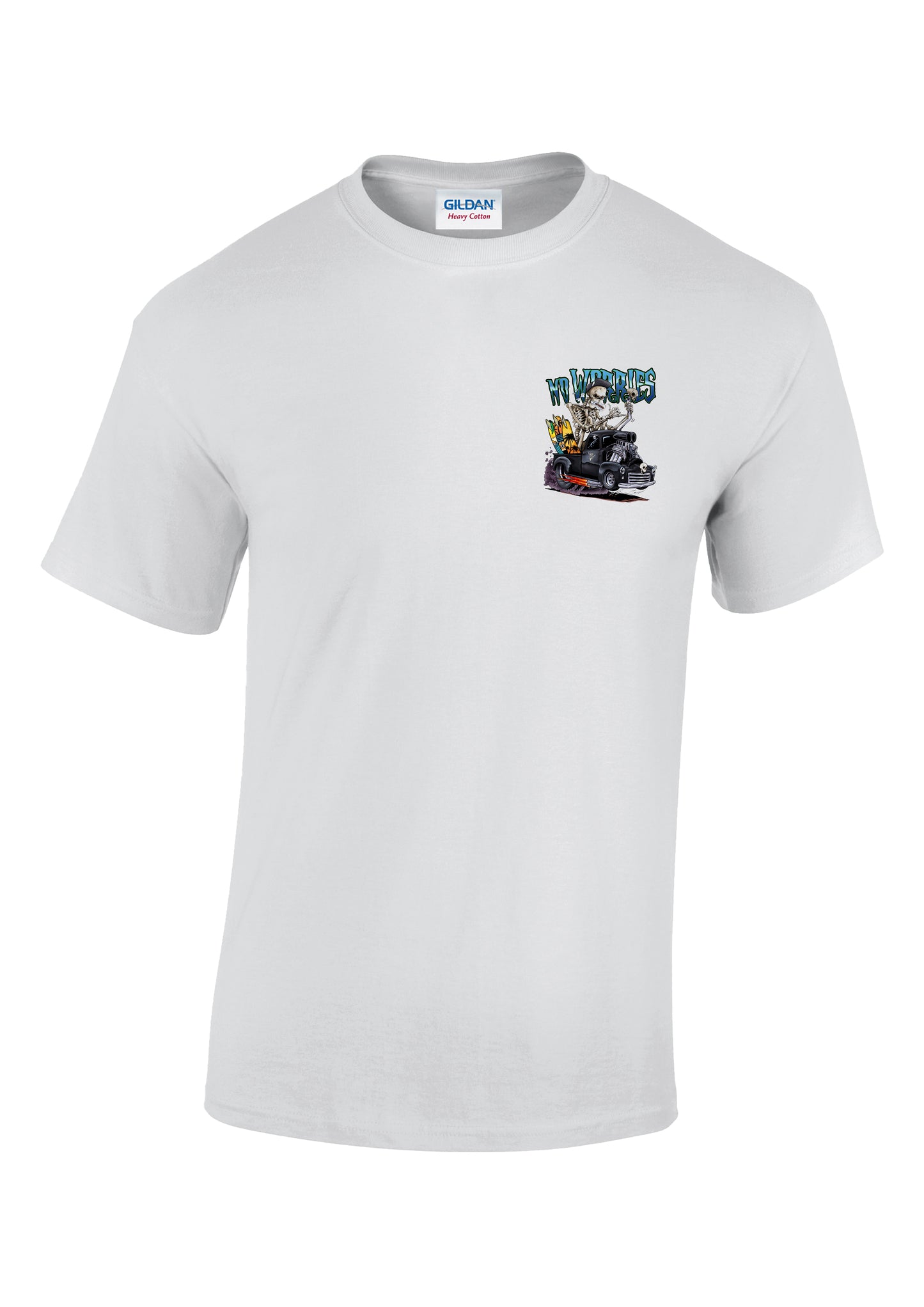 Adults Skull Racer T-Shirt
