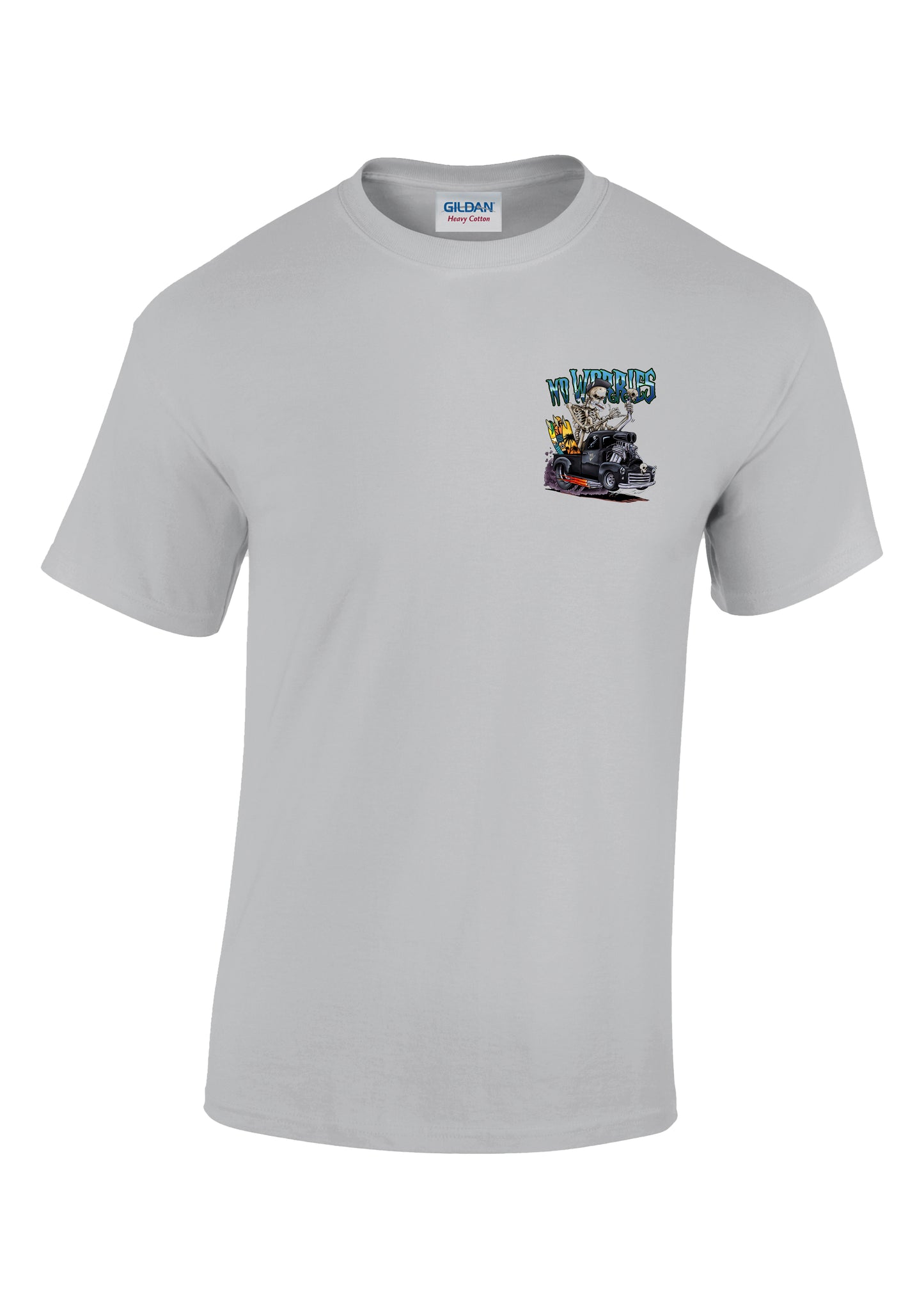 Adults Skull Racer T-Shirt