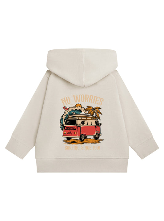 Toddler Red Van Hoodie