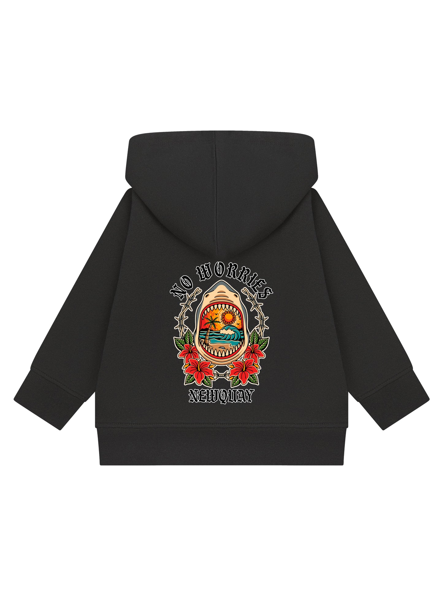 Toddler Shark Tattoo Hoodie