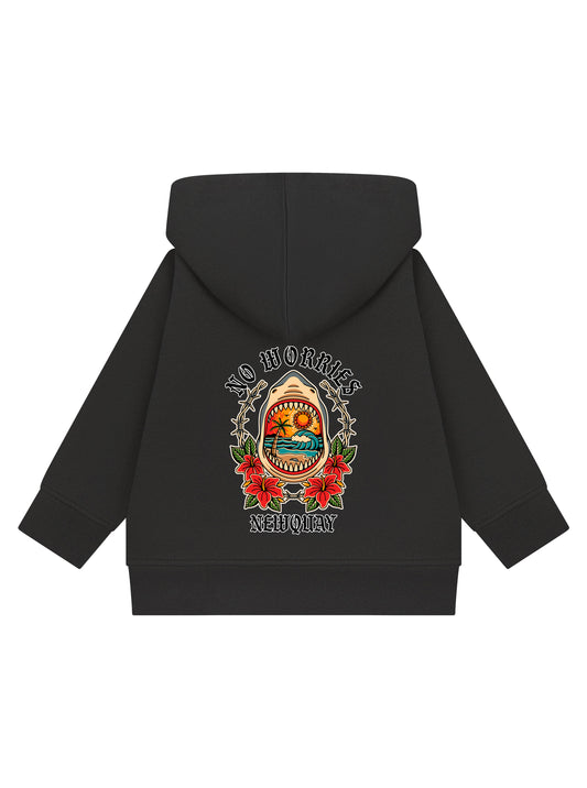 Toddler Shark Tattoo Hoodie