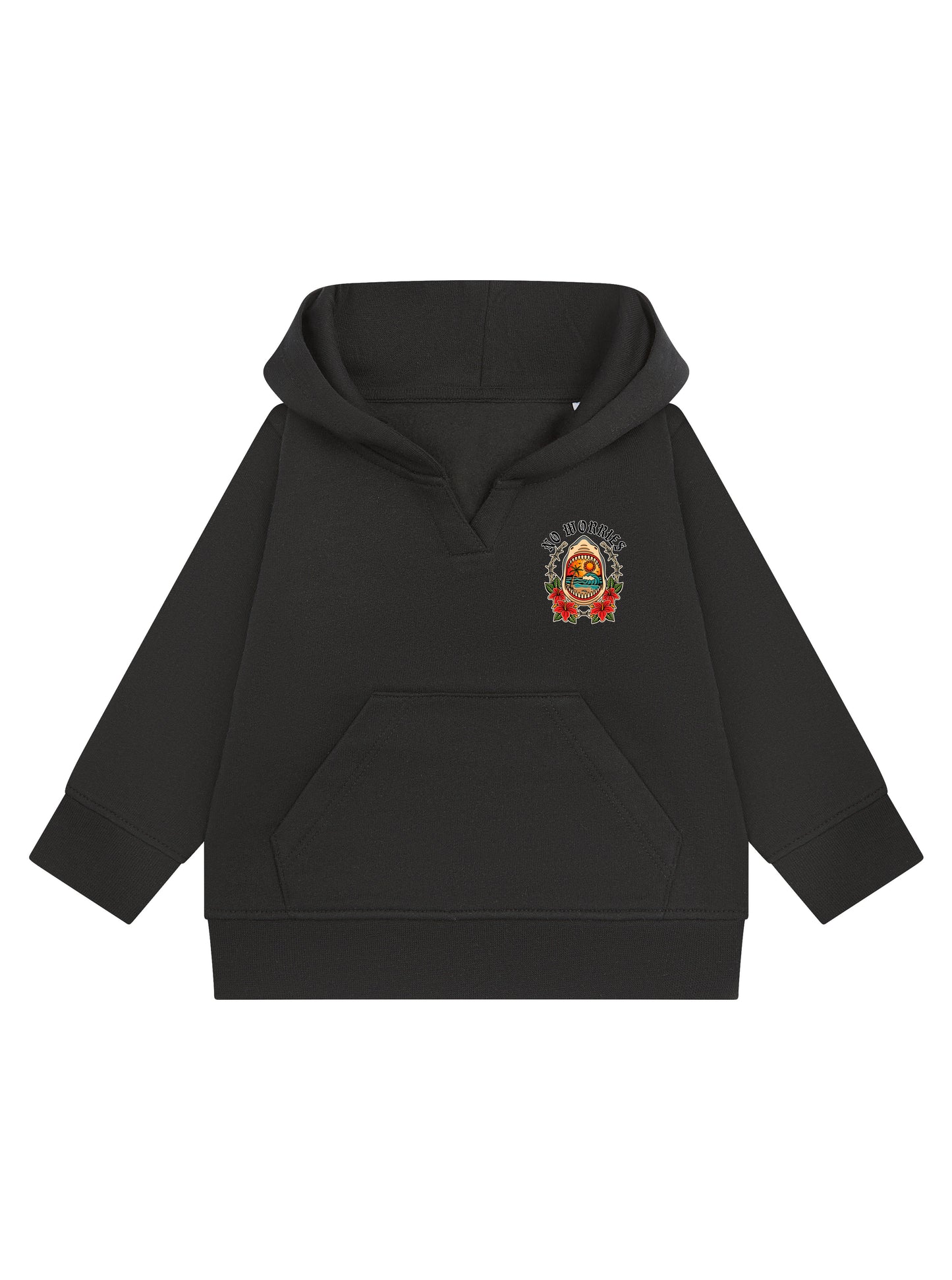 Toddler Shark Tattoo Hoodie