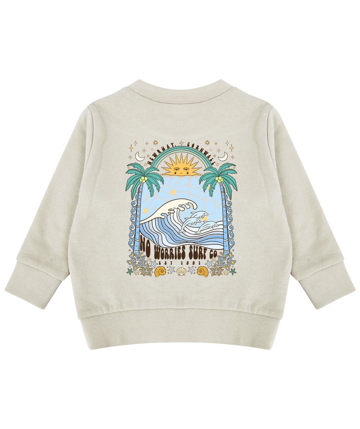 Toddler 3 Dolphins Sweatshirt