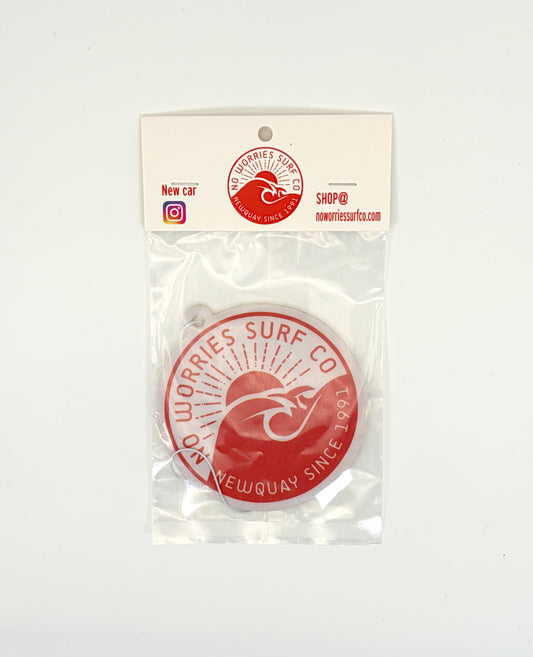 Wave Air Freshener- Red
