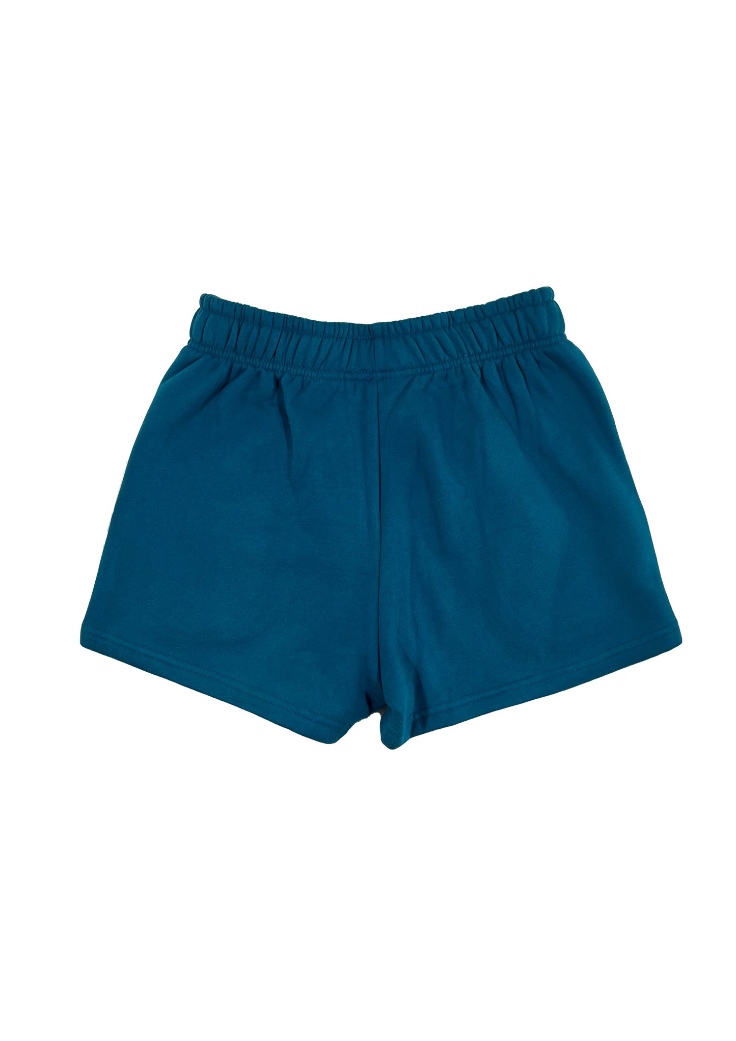 Adults Embroidered Coastline Shorts-Deep Sea Blue