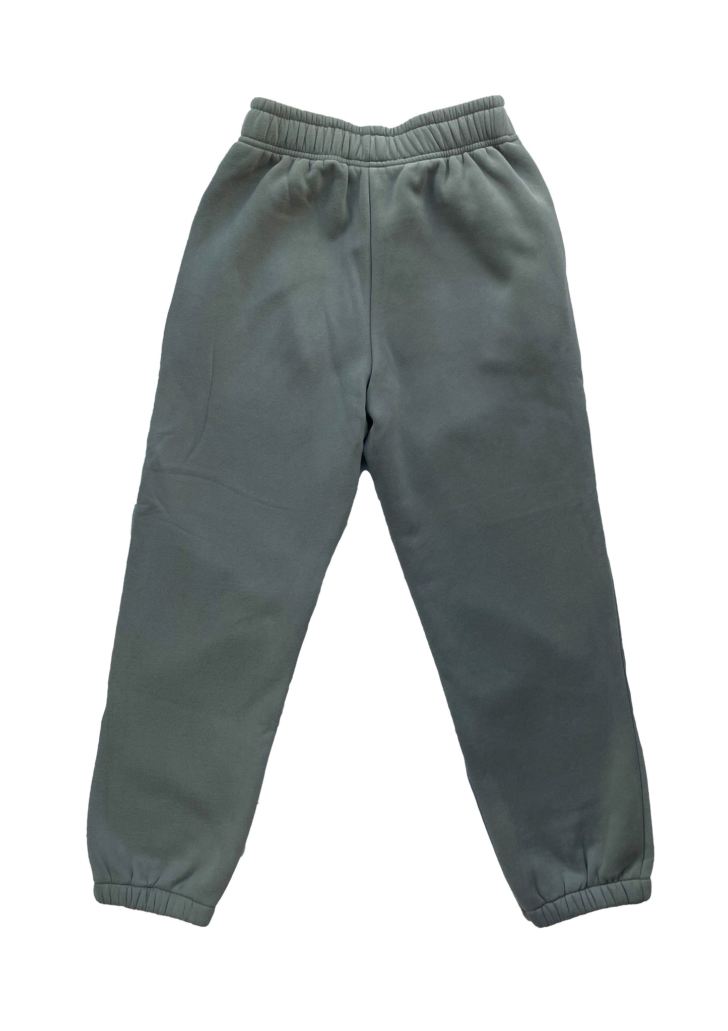 Adults Embroidered Wave Joggers-Grey