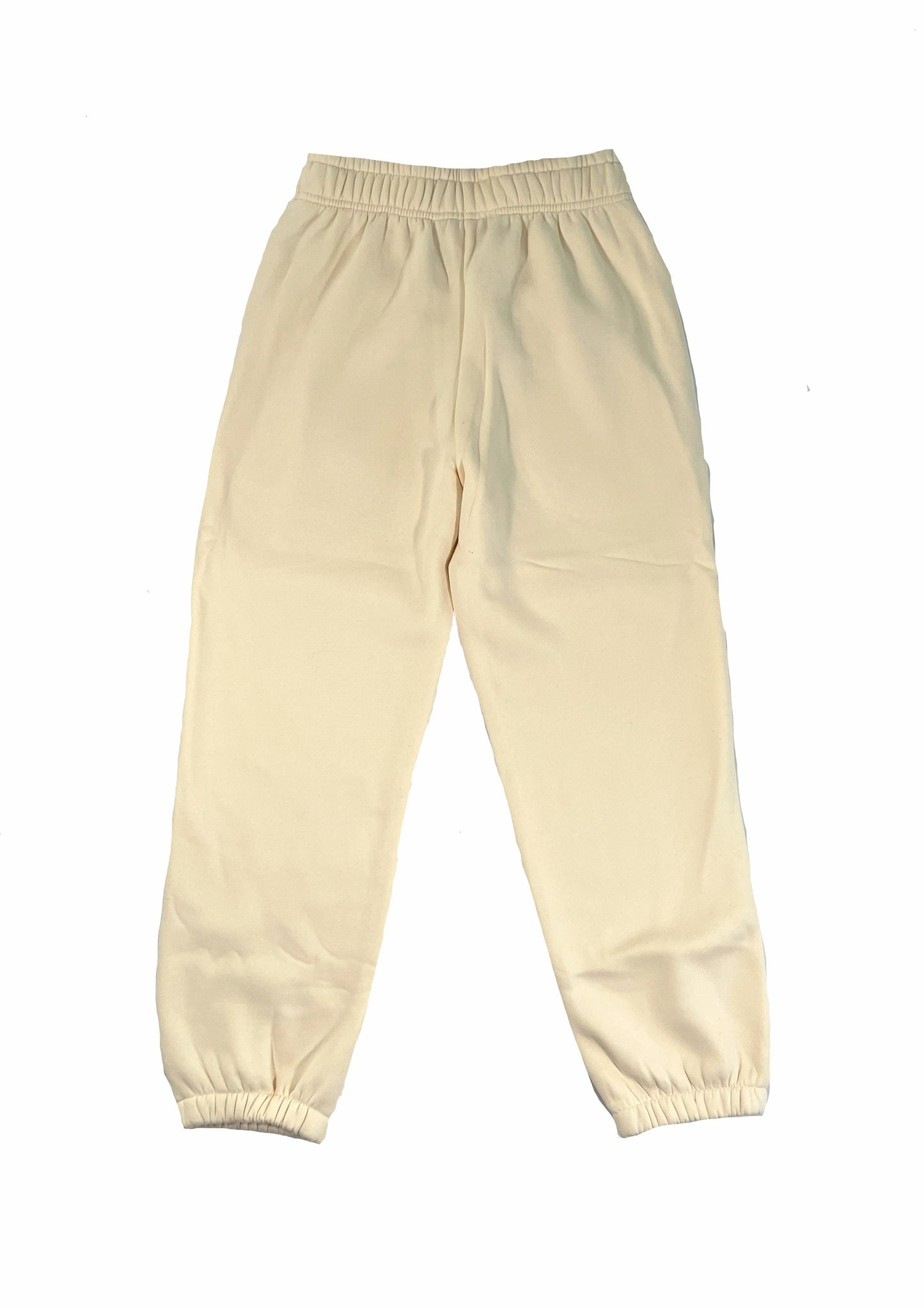 Adults Embroidered Sun Joggers-Vanilla