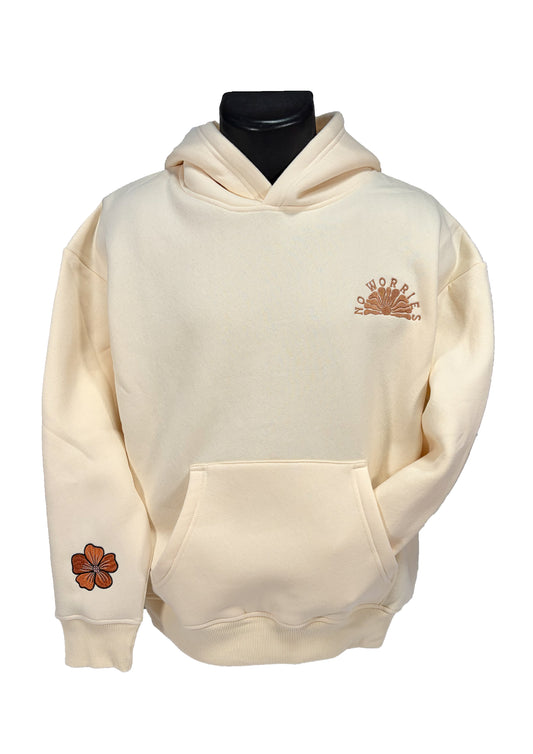 Adults Embroidered Beach Surfer Hoodie