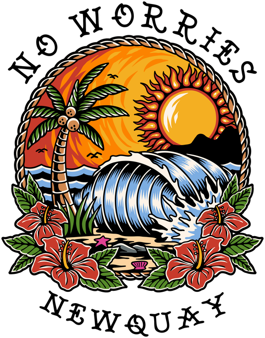 Beach Tattoo Tote Bag