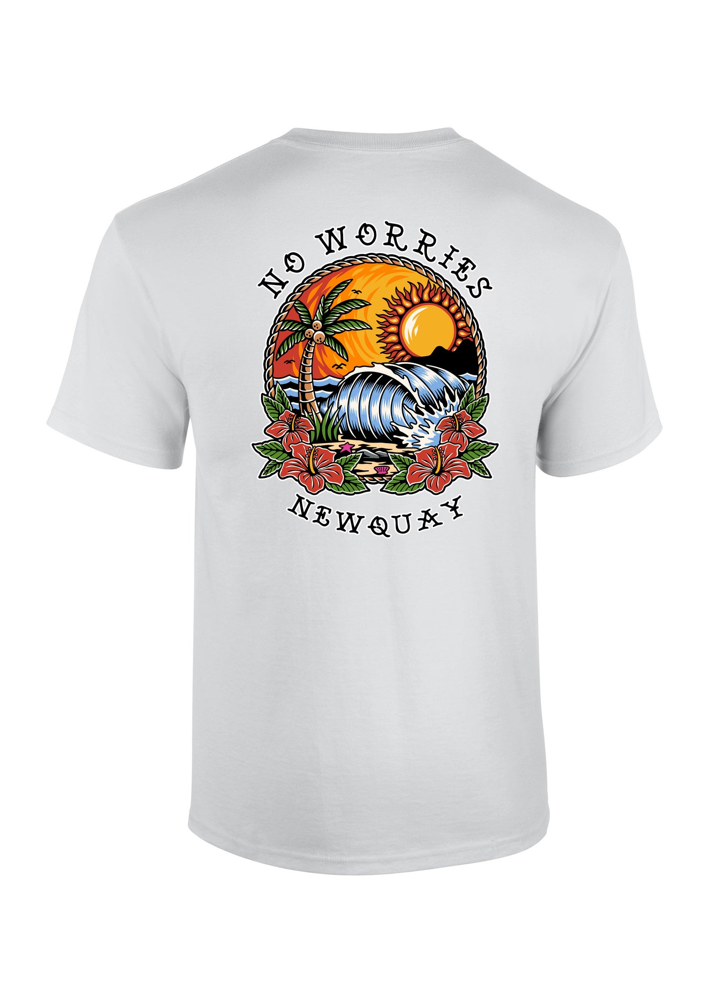 Adults Tattoo Beach T-Shirt