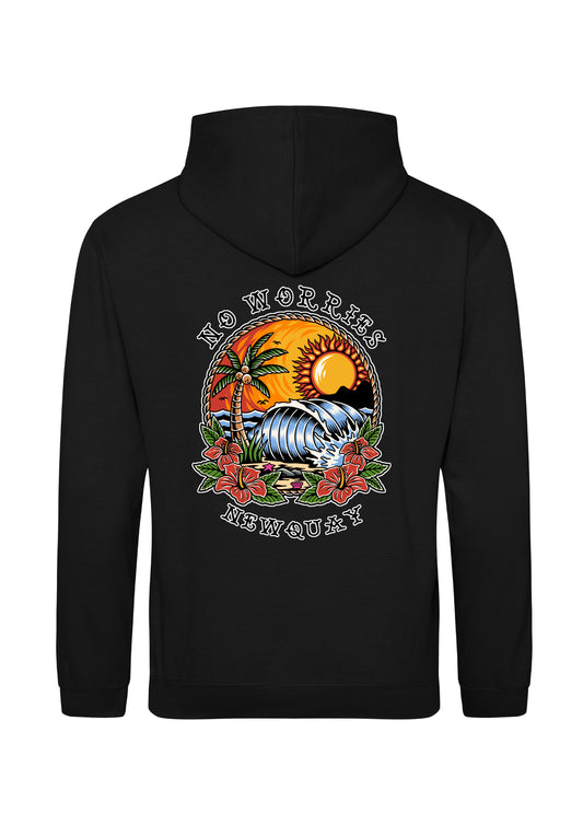 Adults Tattoo Beach Hoodie
