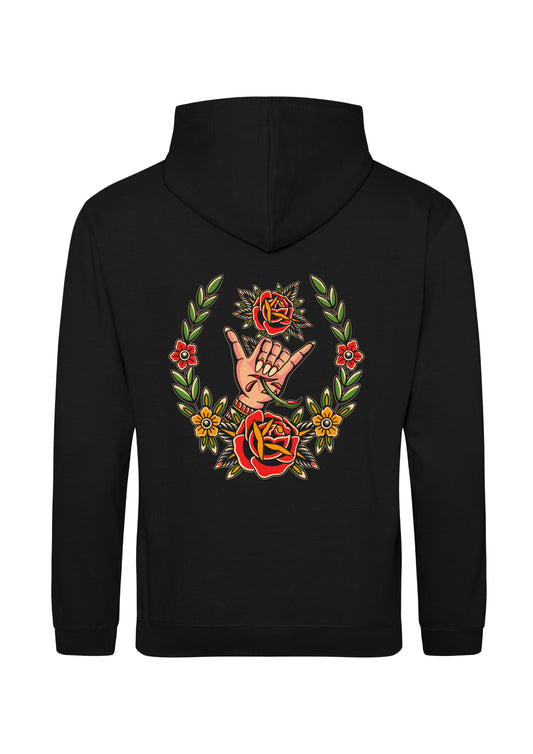 Adults Tattoo Shaka Hoodie