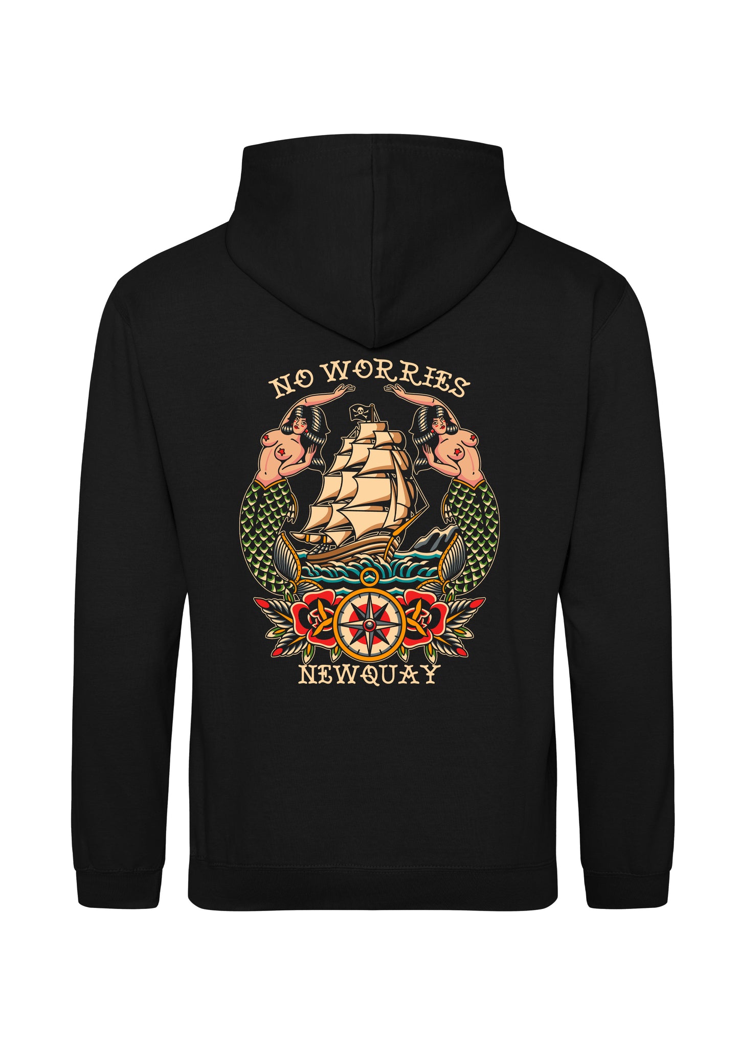 Adults Mermaid Ship Hoodie
