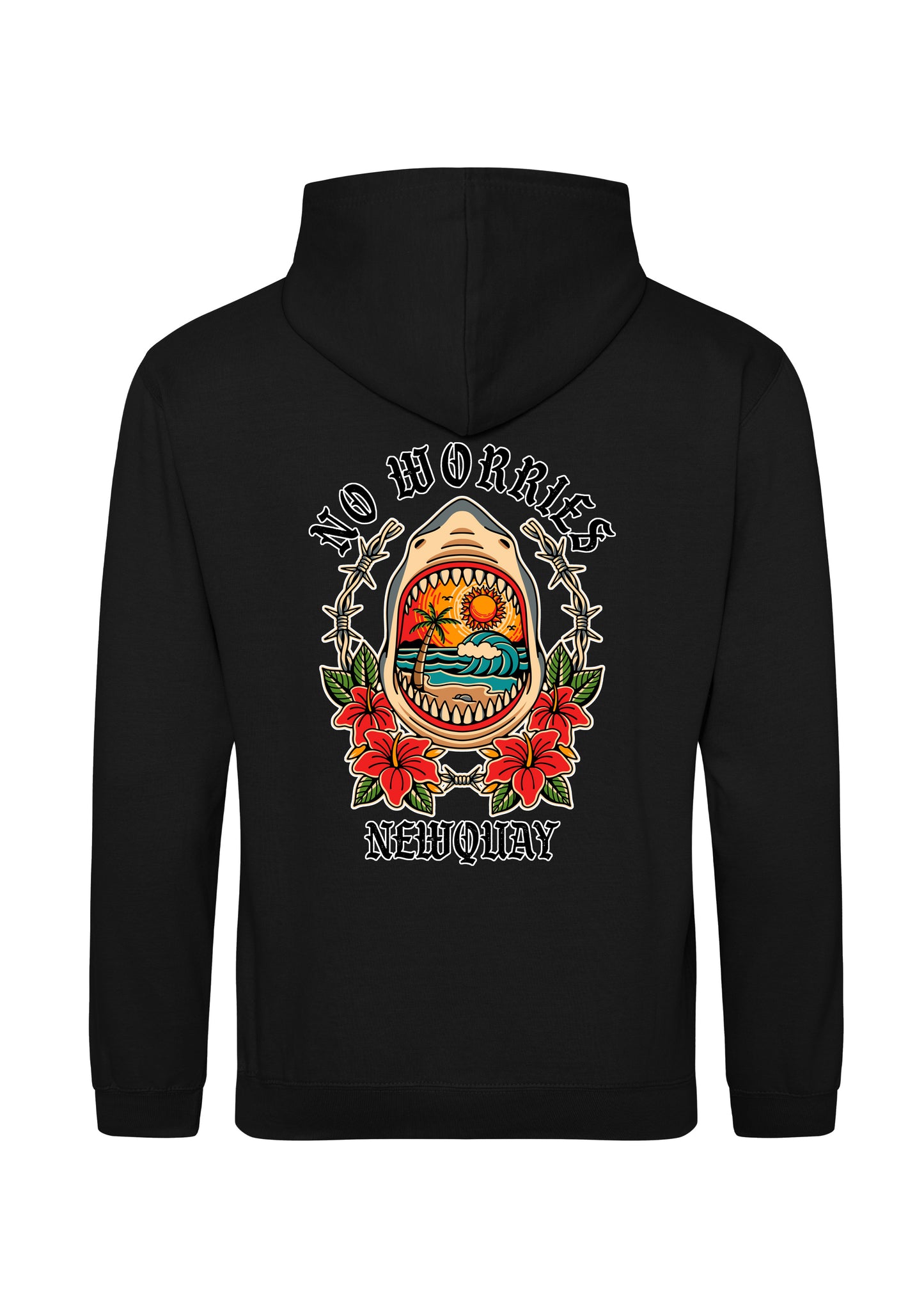 Adults Shark Tattoo Hoodie