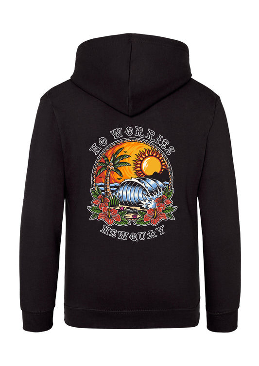 Kids Tattoo Beach Hoodie