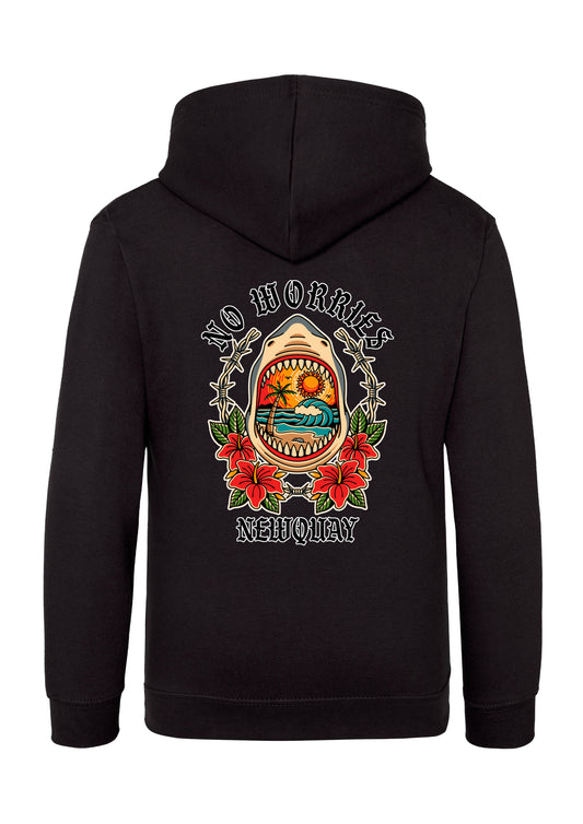 Kids Shark Tattoo Hoodie