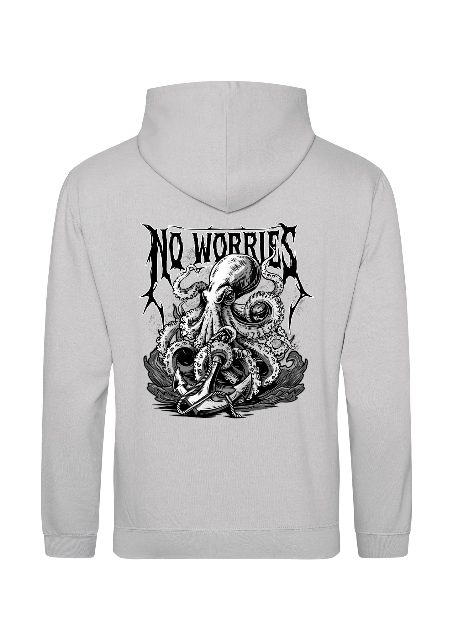 Adults Black Octopus Hoodie