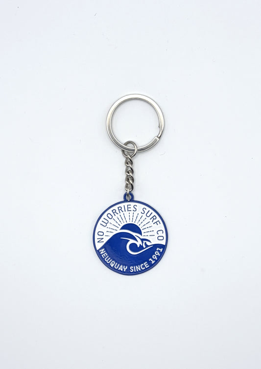 Wave Keyring-Blue