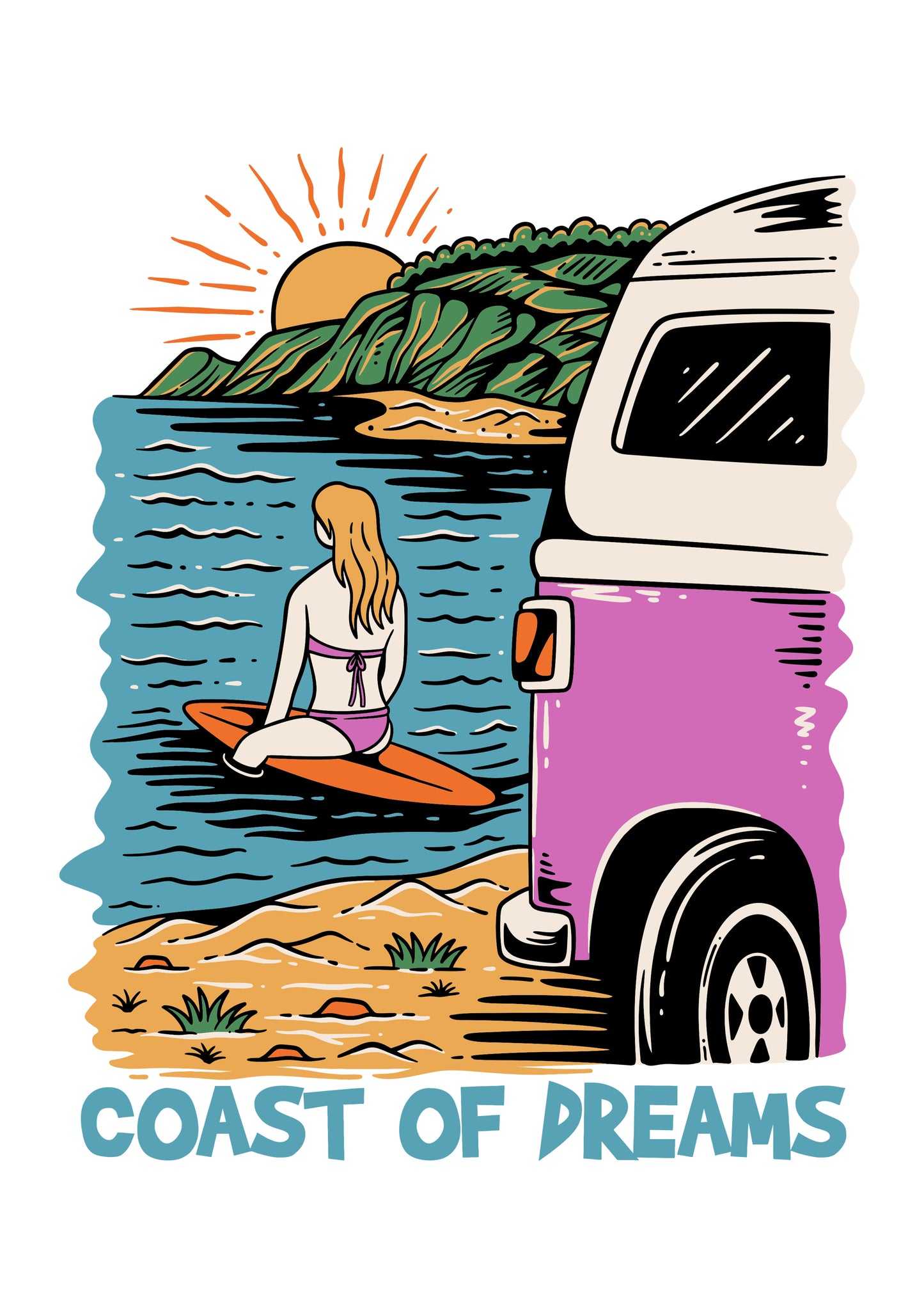 Adults Coast of Dreams Hoodie
