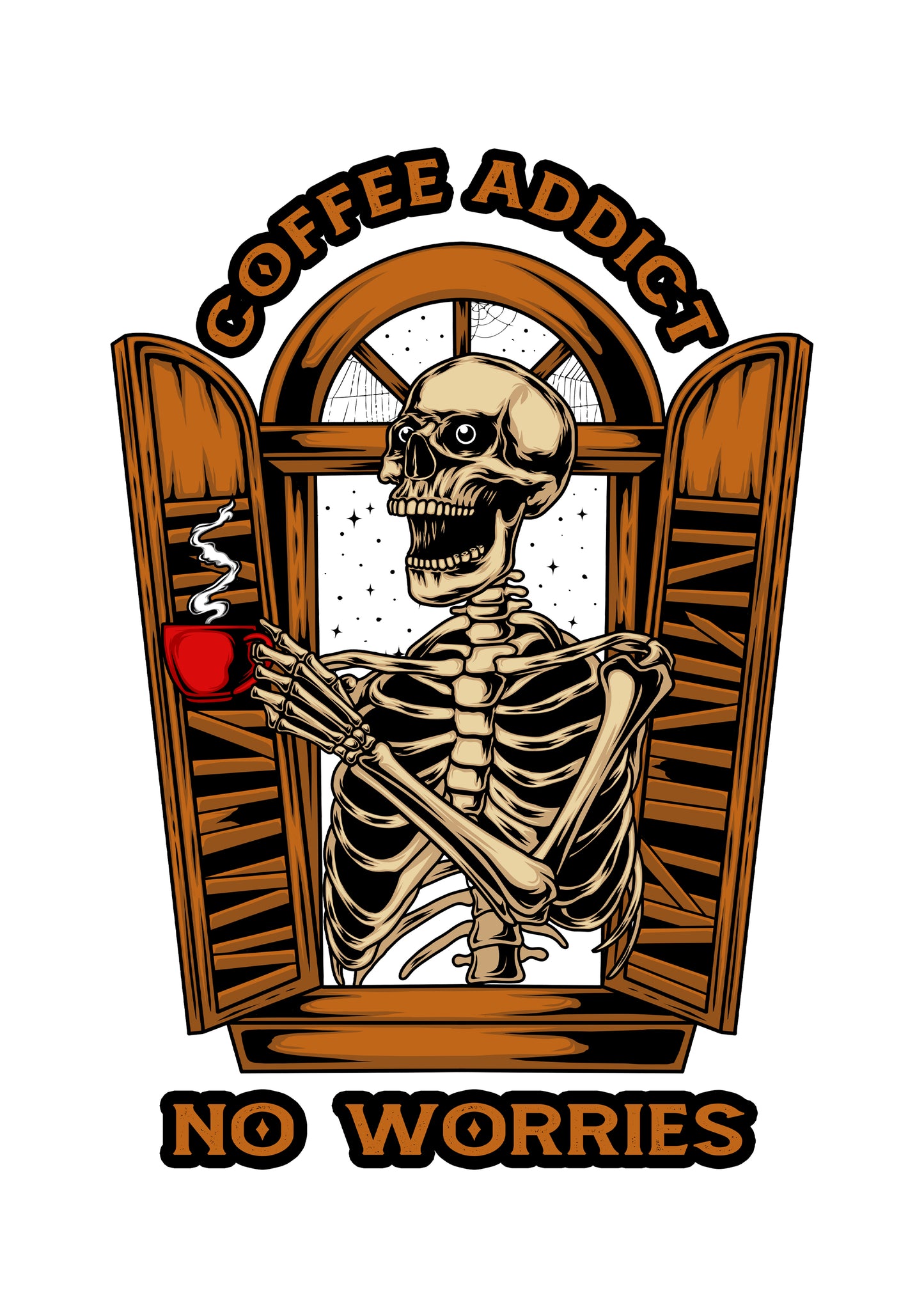 Adults Coffee Addict T-Shirt