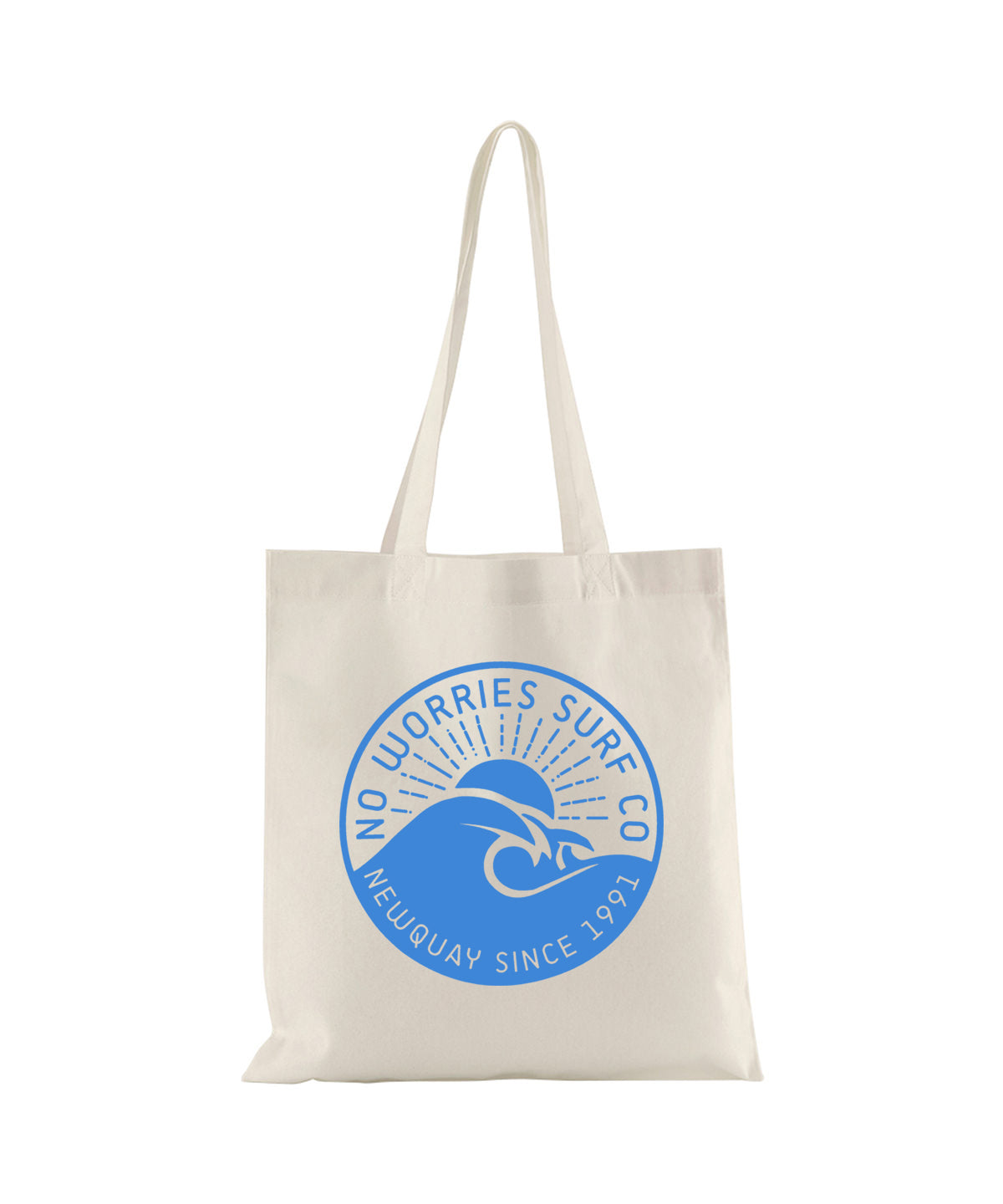 Blue Wave Tote Bag