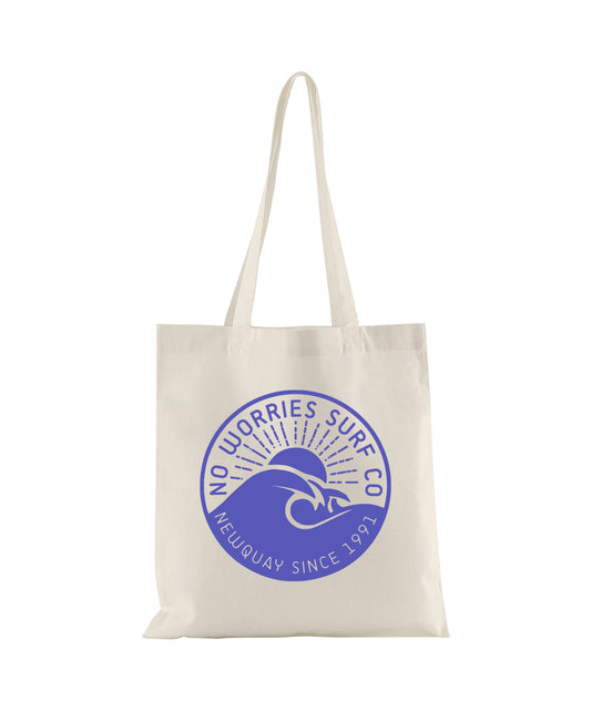 Lavender Wave Tote Bag