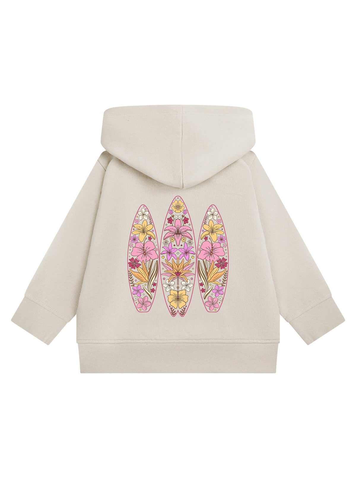 Toddler Floral Boards Hoodie