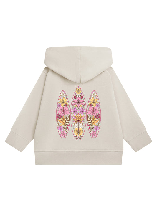Toddler Floral Boards Hoodie