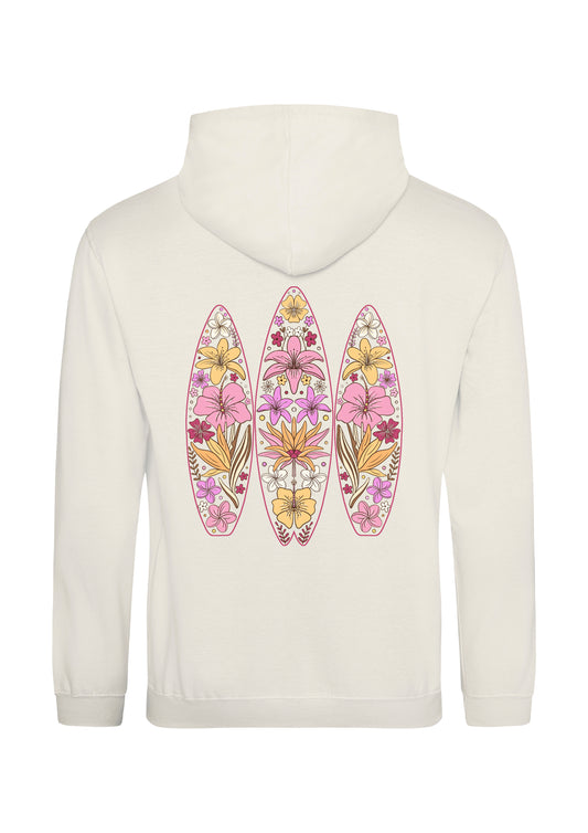 Adults Floral Boards Hoodie