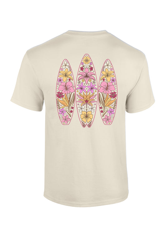 Adults Floral Boards T-Shirt