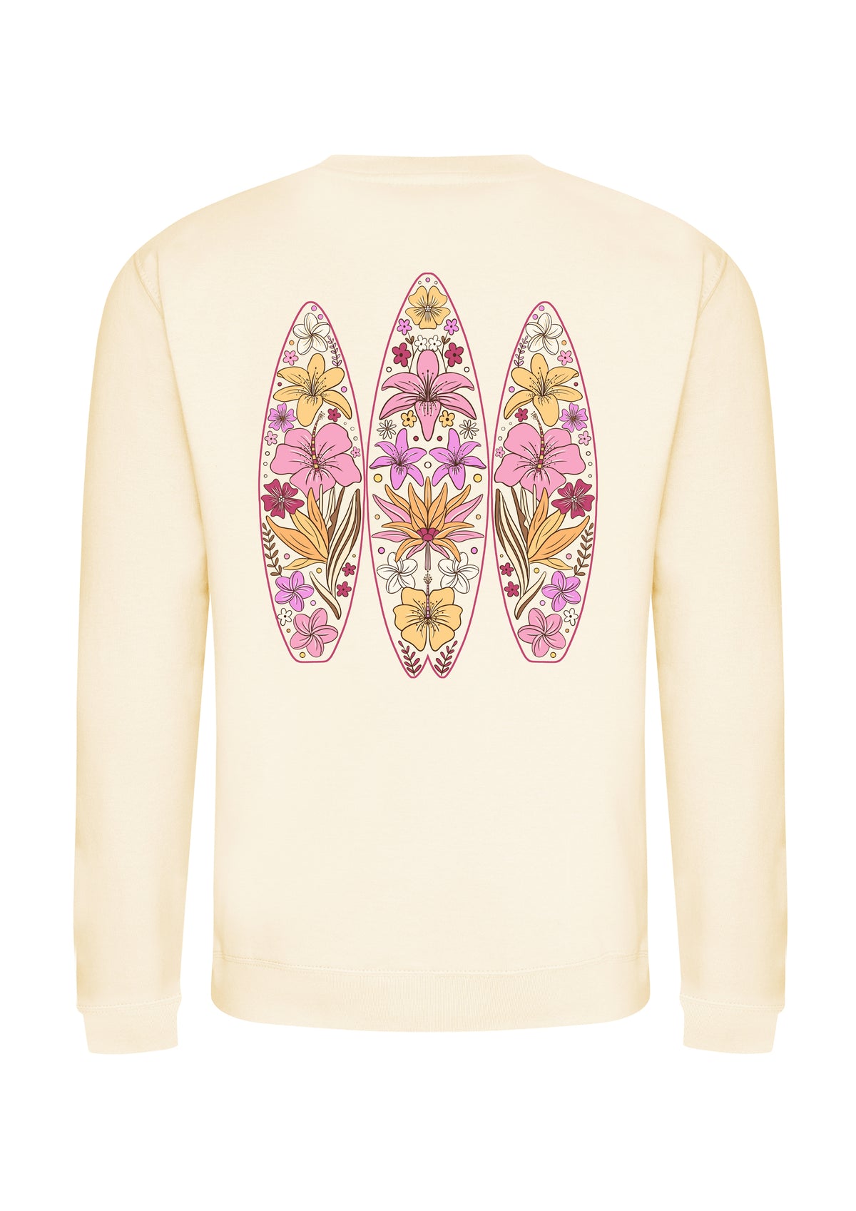 Adults Floral Boards Sweatshirt