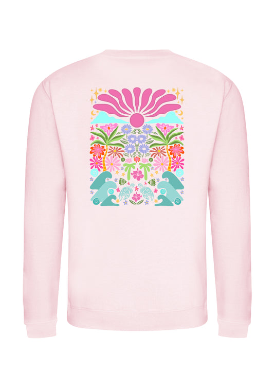 Adults Floral Fantasy Sweatshirt