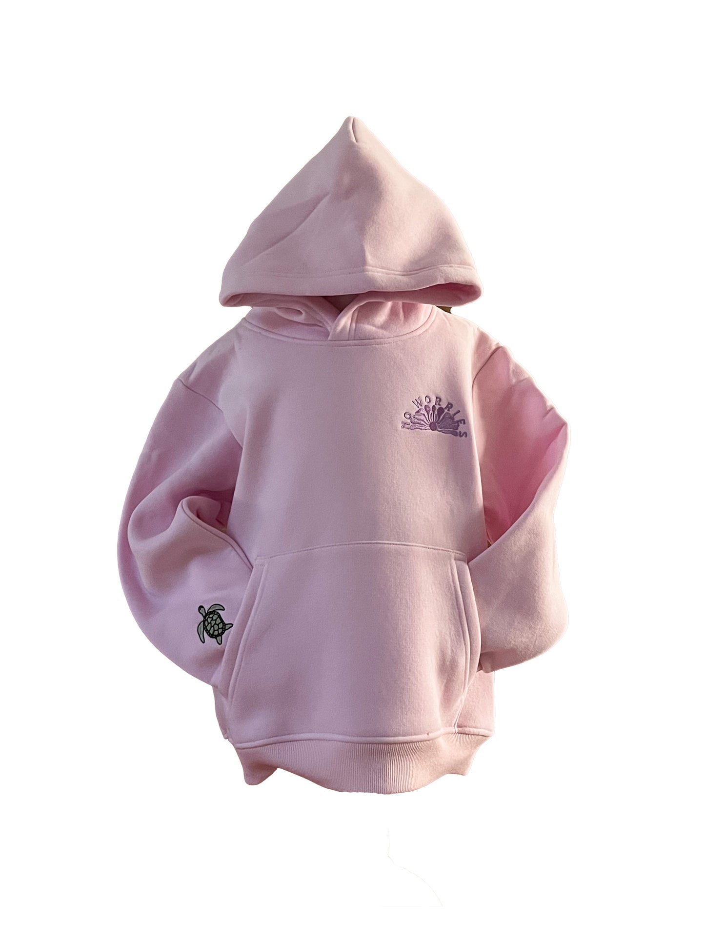 Kids Embroidered Turtle Beach Hood