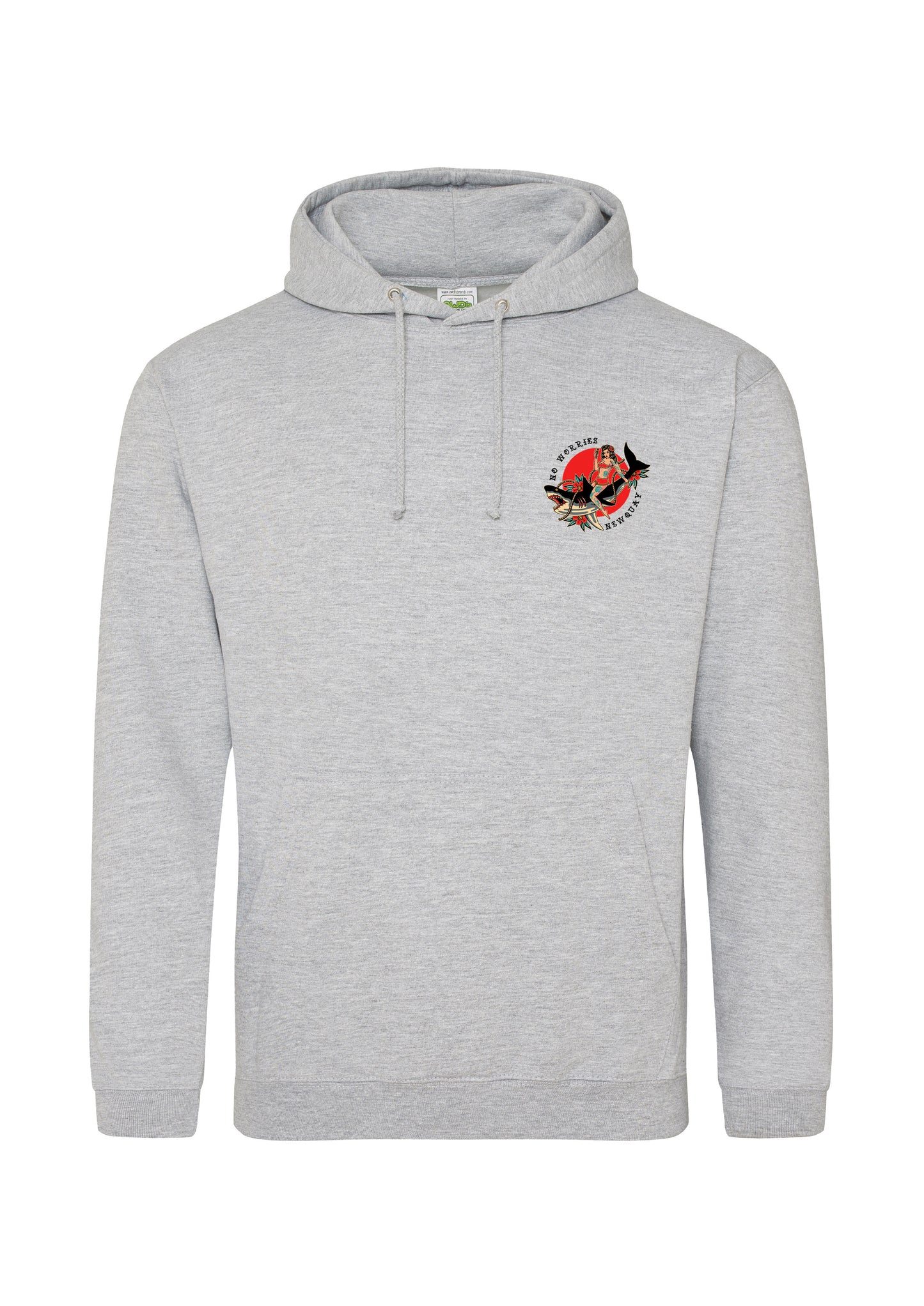 Adults Shark & Rose Hoodie
