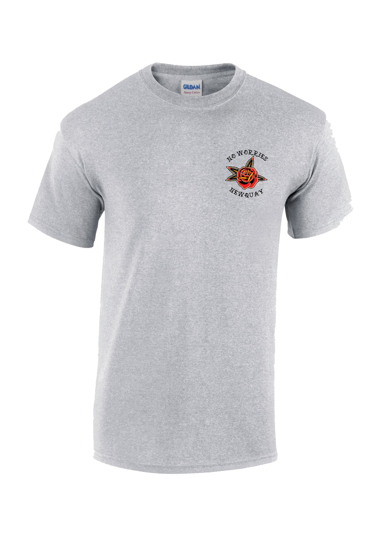 Adults Skull Rose T-Shirt