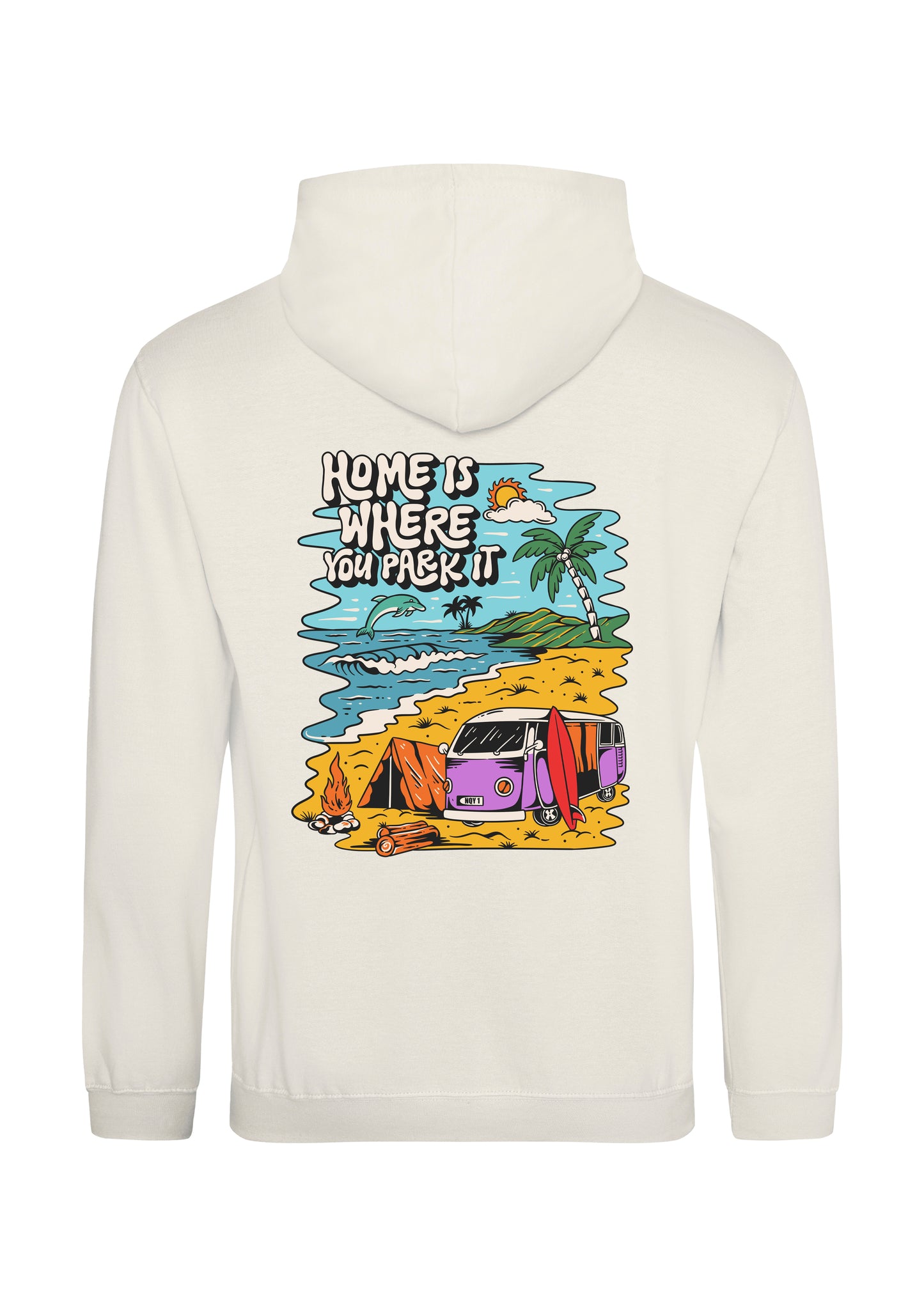 Adults Home Is Where You Park It Hoodie