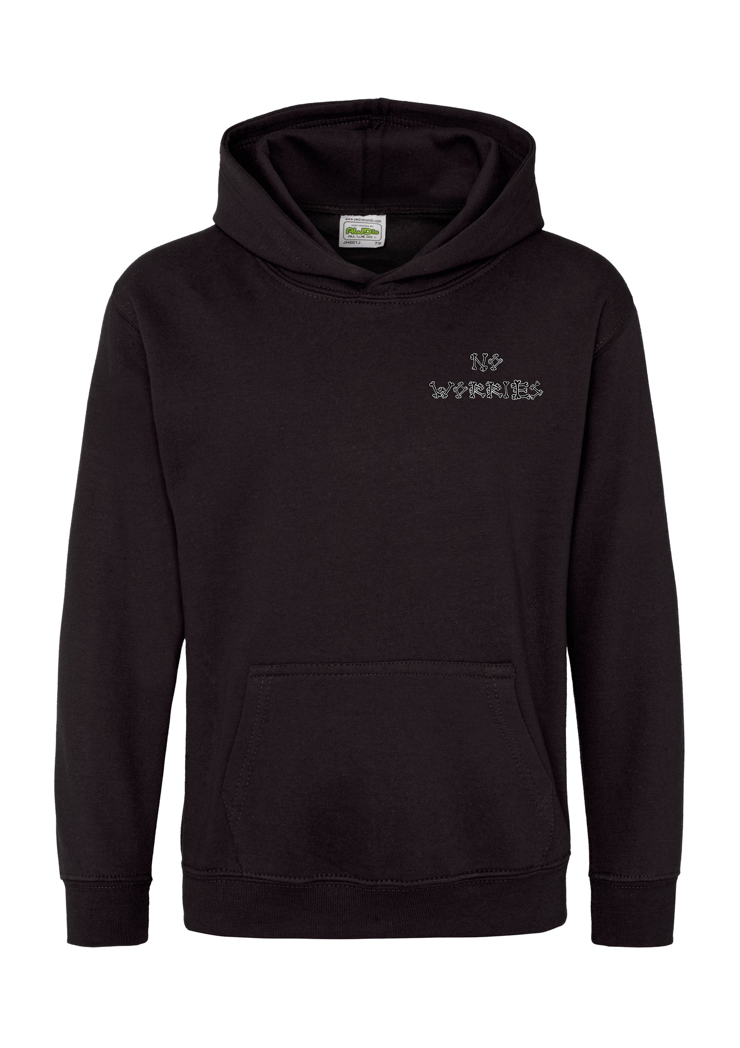 Kids Surfing Skeleton Hoodie